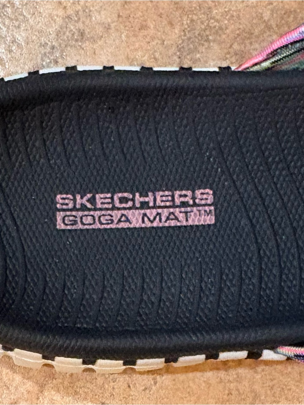 Skechers Goga Mat Sandals/ Slides Size 9 NWOT - Picture 6 of 8